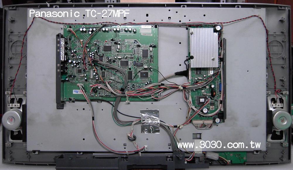 Panasonic-TC-27MPF：改主機板過程實例
