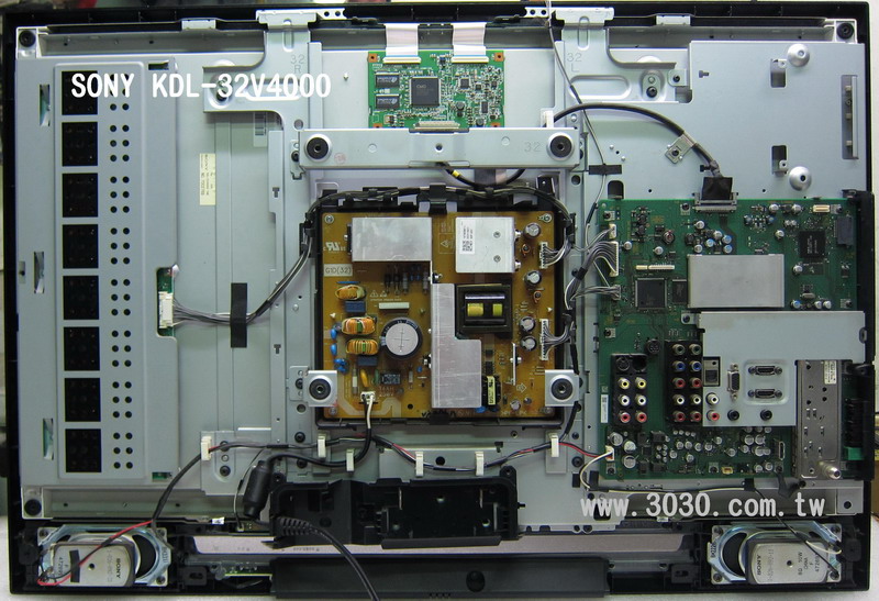 SONY-KDL-32V4000：改主機板過程實例